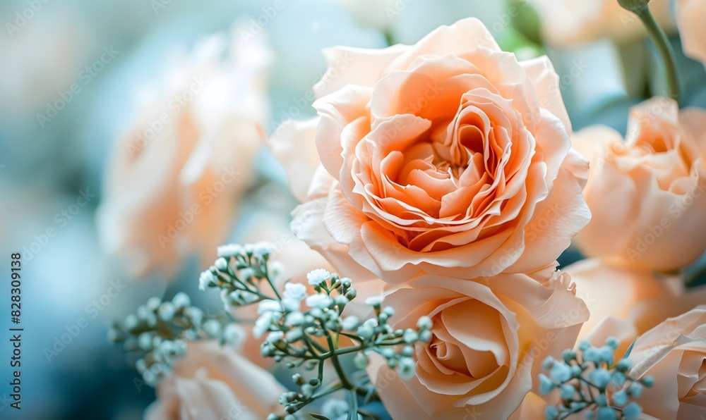 focus on the flower, Generative AI focus on the flower, Generative AI