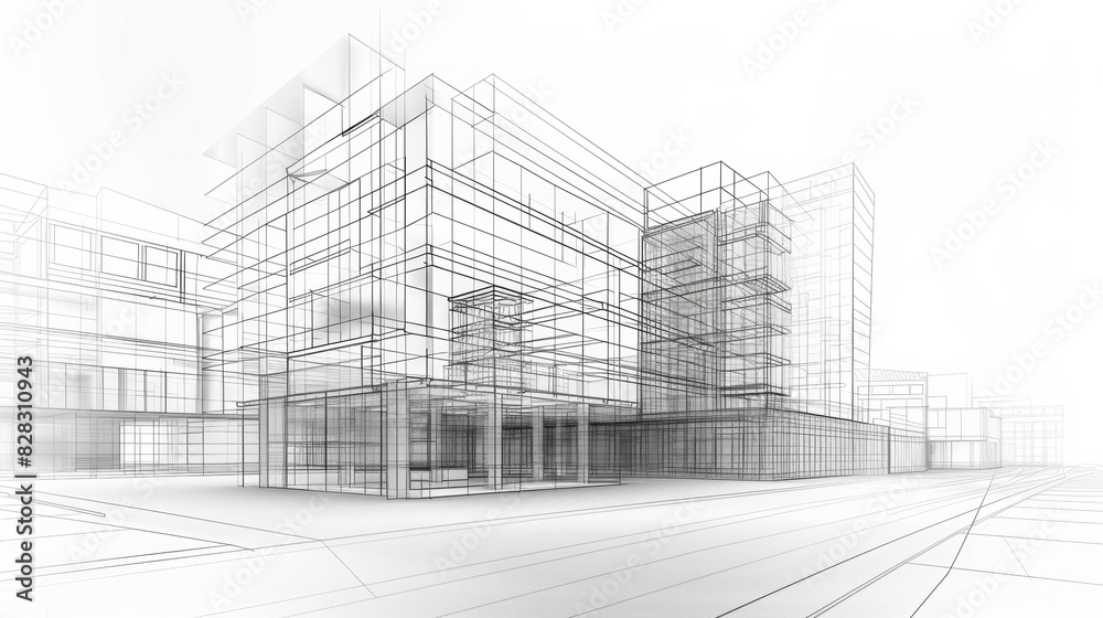 A building with a lot of windows and a large glass facade