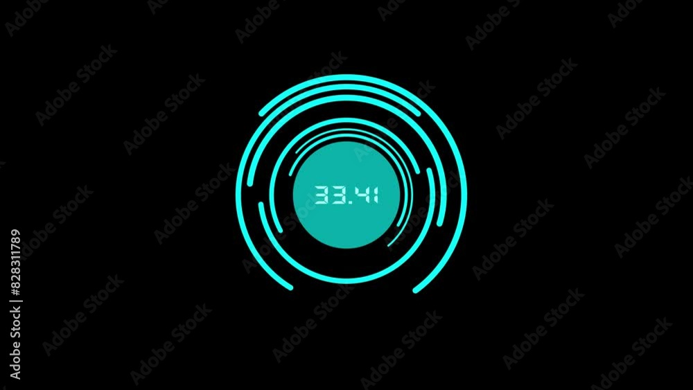 Stopwatch timing background with circles Stopwatch timing background with circles