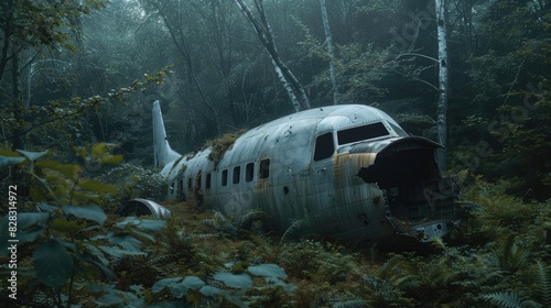 Wallpaper Mural airplane in the sea Torontodigital.ca