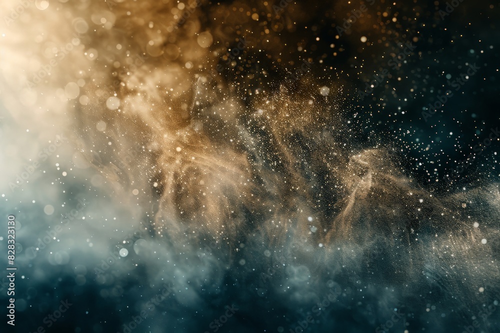 Dust Particles Flying in the Air. Can be used as Overlay with a Blending Mode Dust Particles Flying in the Air. Can be used as Overlay with a Blending Mode