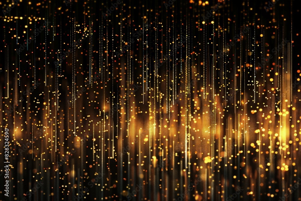 Shiny gold colored sparkling sequin glittering lines background vector illustration Shiny gold colored sparkling sequin glittering lines background vector illustration