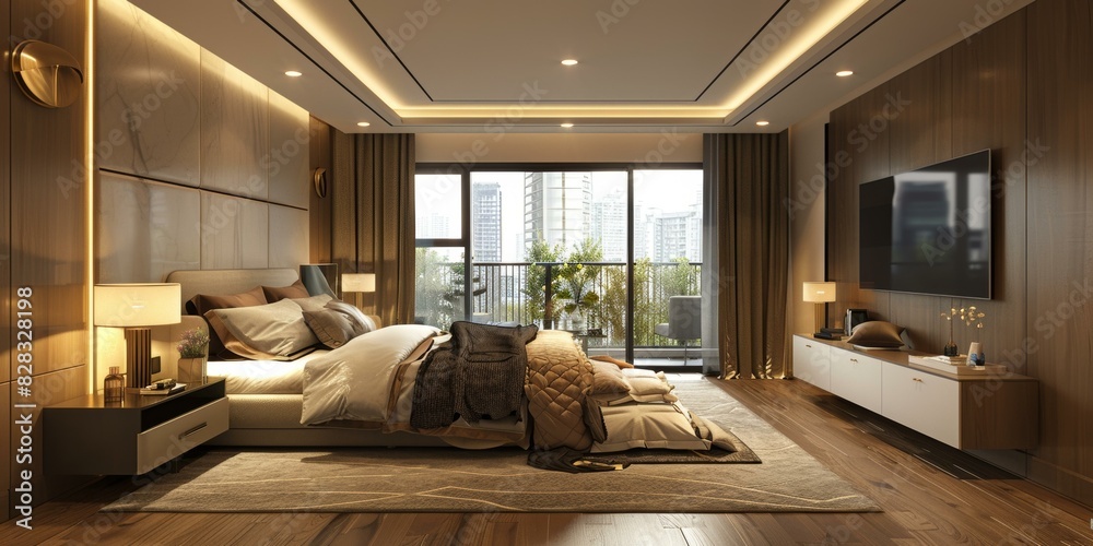 Modern bedroom interior design Modern bedroom interior design