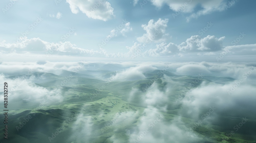 Majestic Mountain Cloudscape Majestic Mountain Cloudscape