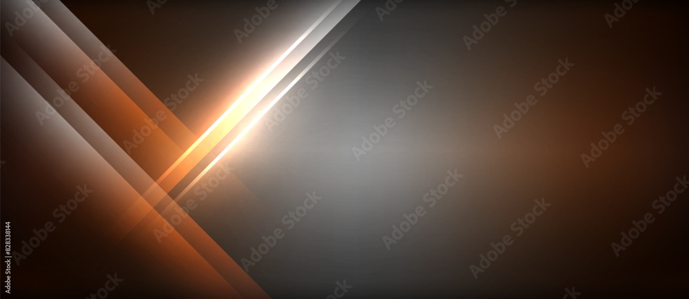 Neon glowing circle rays, light round lines in the dark, planet style neon wave lines. Energetic electric concept design for wallpaper, banner, background