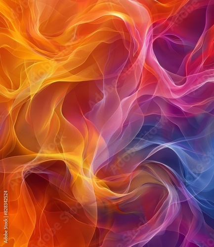 Abstract Flames and Lights