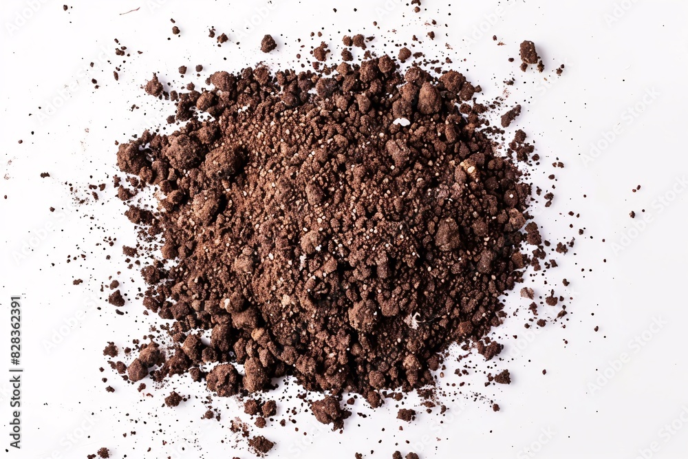 A Close-up of Cocoa Powder