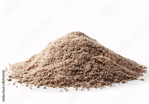 Pile of Brown Grains: A Close-up View