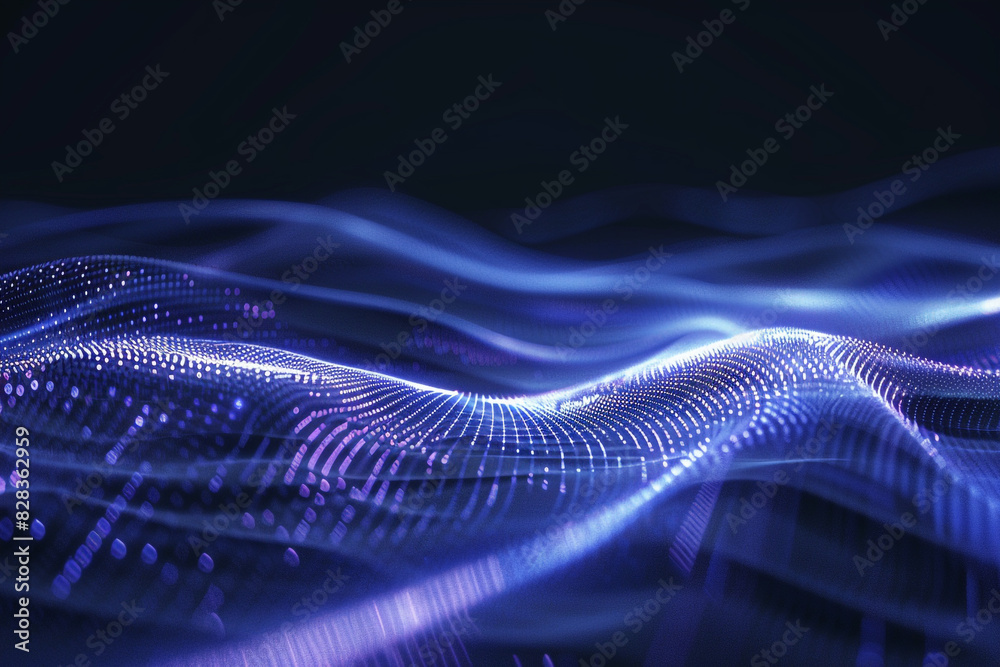 Midnight blue and deep indigo in a futuristic abstract technology background. Midnight blue and deep indigo in a futuristic abstract technology background.