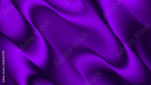 Wavy Vibrant Violet Abstract Background