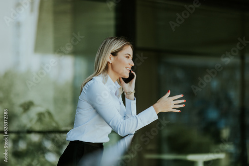 Young professional woman ta...