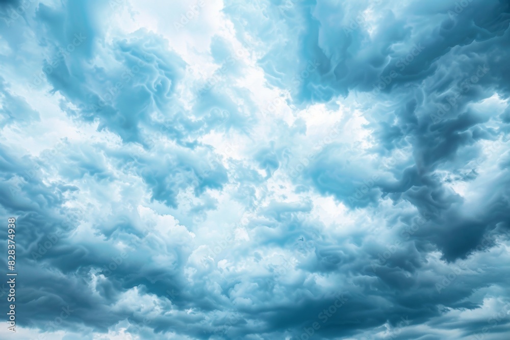 Large cloud filled sky 