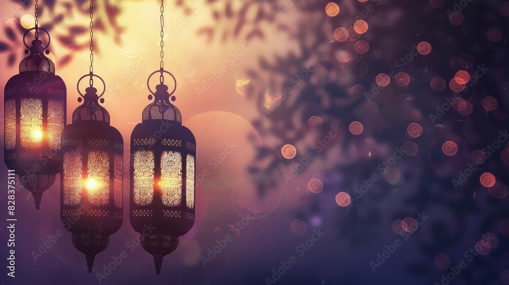 A scene with delicate bokeh lights in the background and a vintage hanging candle stand, casting a gentle glow that enhances the romantic and intimate setting. A scene with delicate bokeh lights in the background and a vintage hanging candle stand, casting a gentle glow that enhances the romantic and intimate setting.