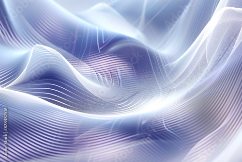 Elegant abstract tech background in sapphire with refined platinum gradients.