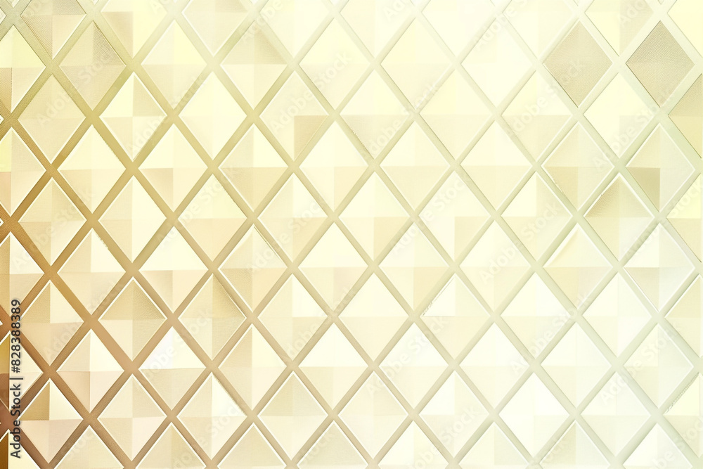 Subtle ivory gradient in a geometric diamond pattern, refined and elegant. Subtle ivory gradient in a geometric diamond pattern, refined and elegant.