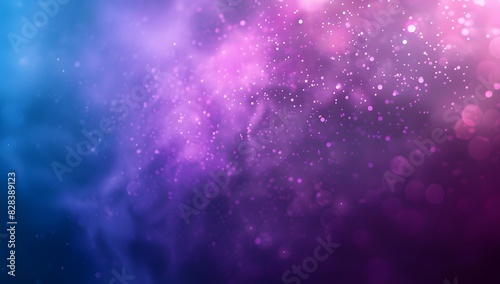 Abstract Background of blue, and violet wave, with sparkling dust
