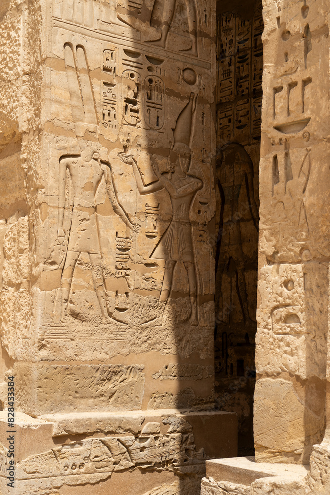 Incredibly well-preserved ancient Egyptian murals Incredibly well-preserved ancient Egyptian murals