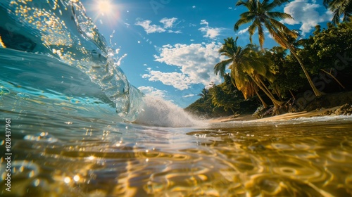 Underwater View of the Ocean