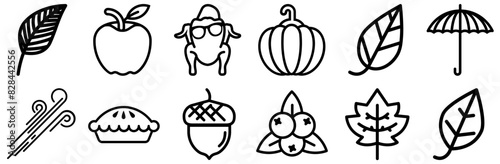 Mega Set Of Vector Friendsgiving Icons Collection Isolated Silhouette Solid Icons Including Thanksgiving,Leaf,Fall,Friendsgiving,Friends Infographic Simple Vector Illustration Logo