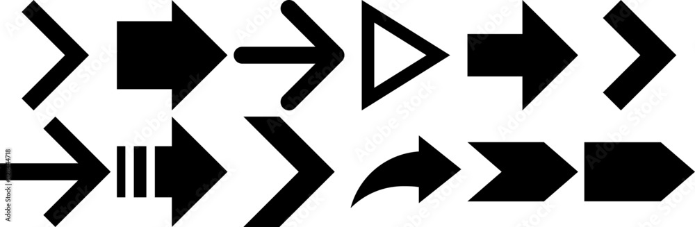 A Collection Of Direction Icons Silhouette Vector Logo Design Containing Right,Find,Right-Arrow,Direction,Arrow Vector Icon Set Linear Pictogram Pack A Collection Of Direction Icons Silhouette Vector Logo Design Containing Right,Find,Right-Arrow,Direction,Arrow Vector Icon Set Linear Pictogram Pack