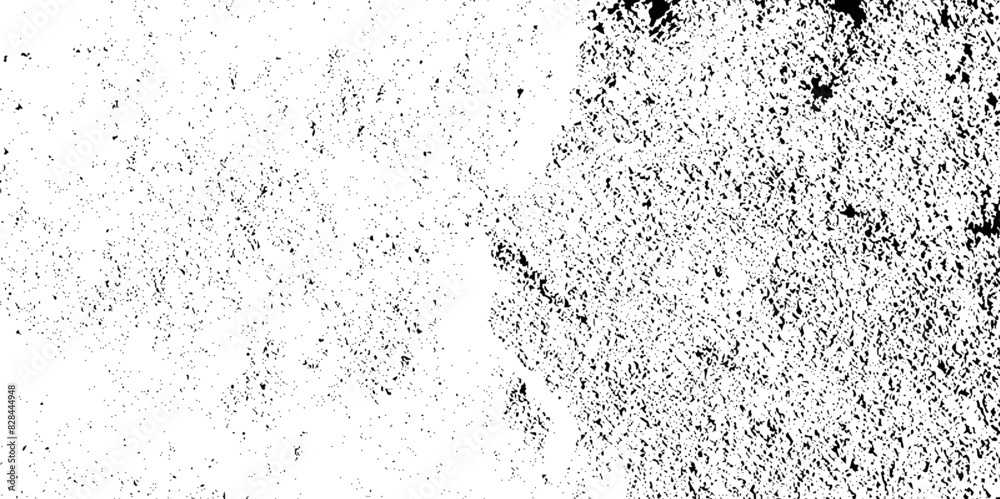 Dirt messy splash overlay and Black and white Dust overlay distress grungy effect paint. Black and white grunge seamless texture. Dust and scratches grain texture on white and black background. Dirt messy splash overlay and Black and white Dust overlay distress grungy effect paint. Black and white grunge seamless texture. Dust and scratches grain texture on white and black background.