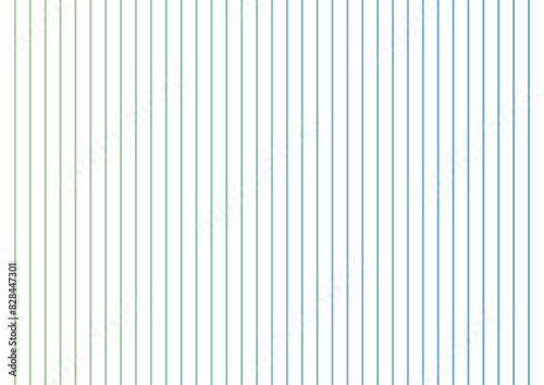 青〜緑のグラデーションストライプが爽やかな背景イラスト