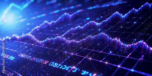 Financial big data visualization. Visual information complexity.