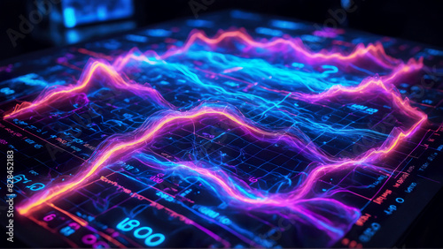 Financial big data visualization. Visual information complexity.