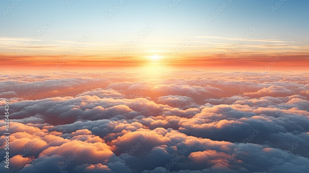 Sunrise in Floweers and mountain UHD Wallpaper Sunrise in Floweers and mountain UHD Wallpaper