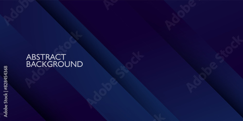 Abstract dark blue gradient background with futuristic design. Blue background with shadows. Abstract background texture design, sporty poster, banner blue background. Eps10 Vector