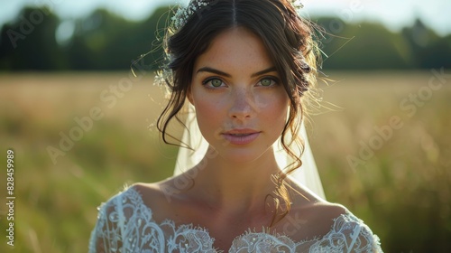 Woman With a Flower in Her Hair
