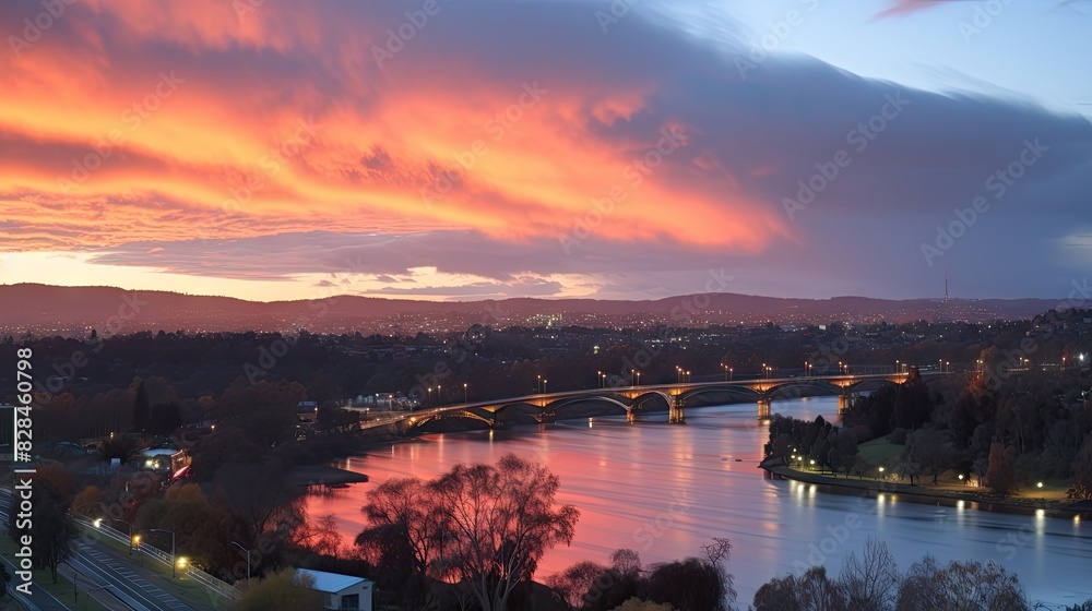Fototapeta premium Sunset UHD Wallpaper