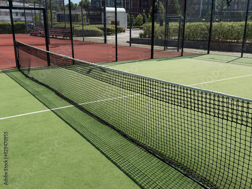 Wallpaper Mural Sports field tennis and paddle court outdoors Torontodigital.ca