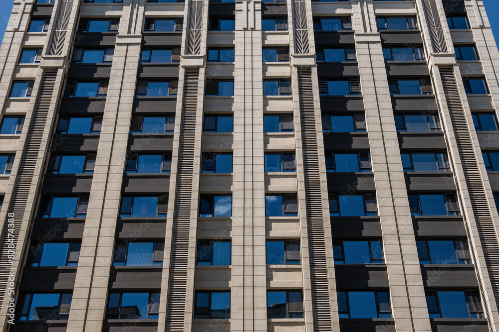 Urban residential buildings During the day Urban residential buildings During the day