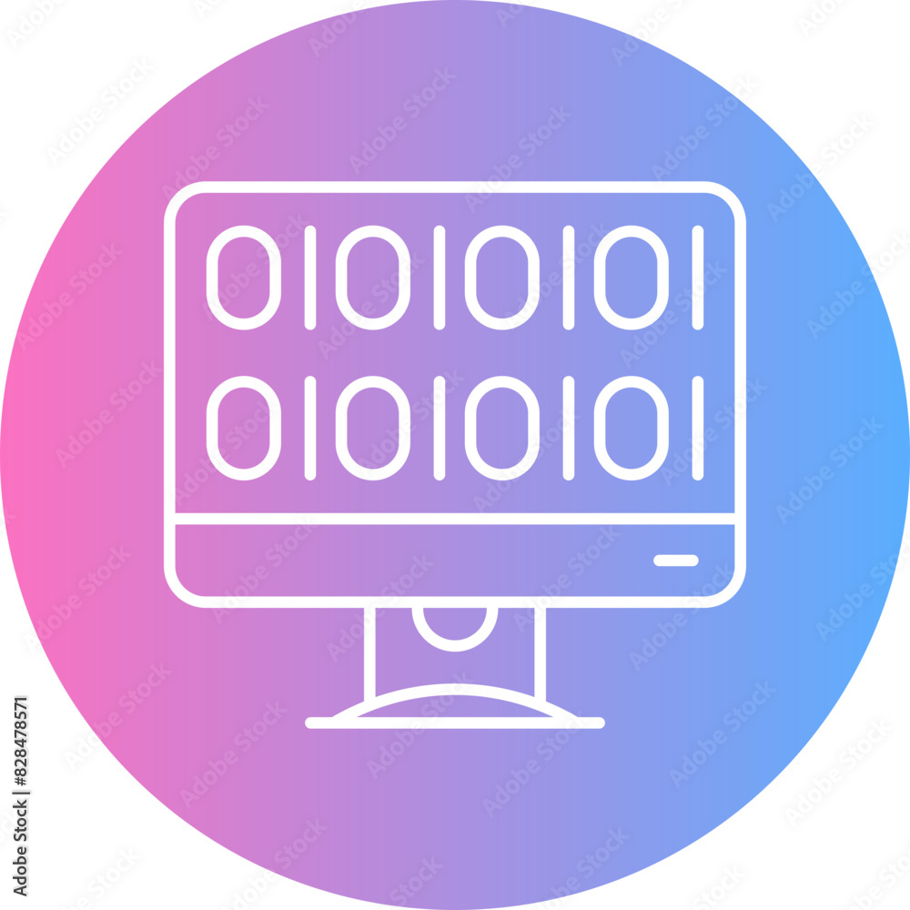 Binary Code Icon Binary Code Icon