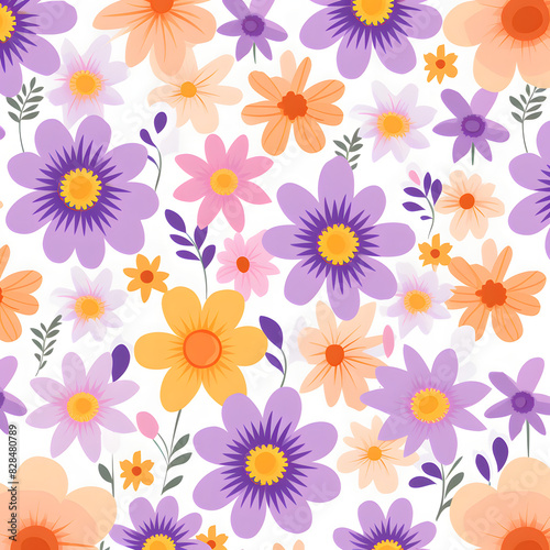 pattern with flowers