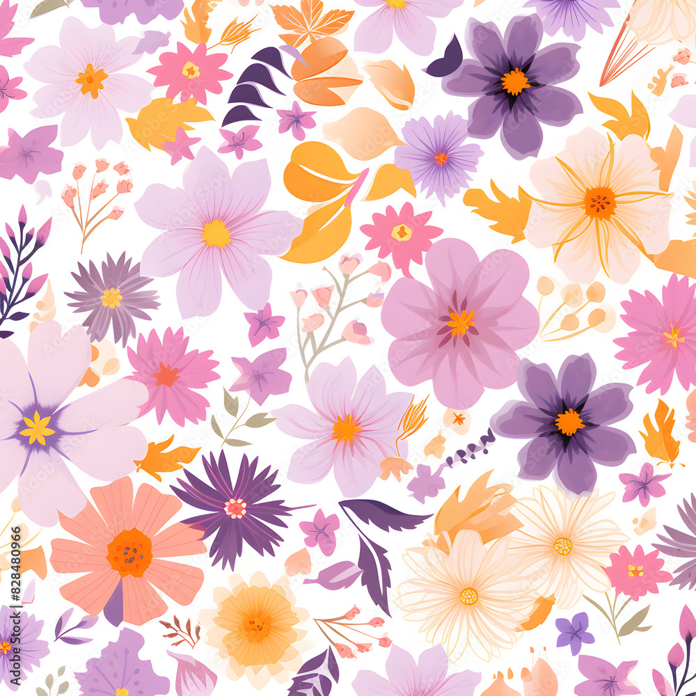 pattern with flowers pattern with flowers