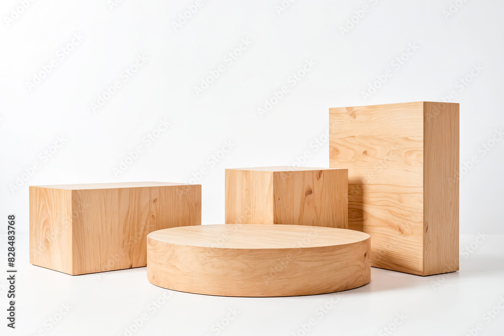 Minimal Wooden Display Stand Minimal Wooden Display Stand