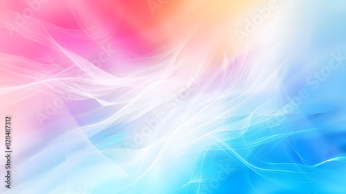 Abstract gradient blurred pink blue background. design Vibrant Liquid Color. Fluid Background. Hologram Futuristic Poster Holographic Rainbow Pink Blue and Purple Light Leaks 