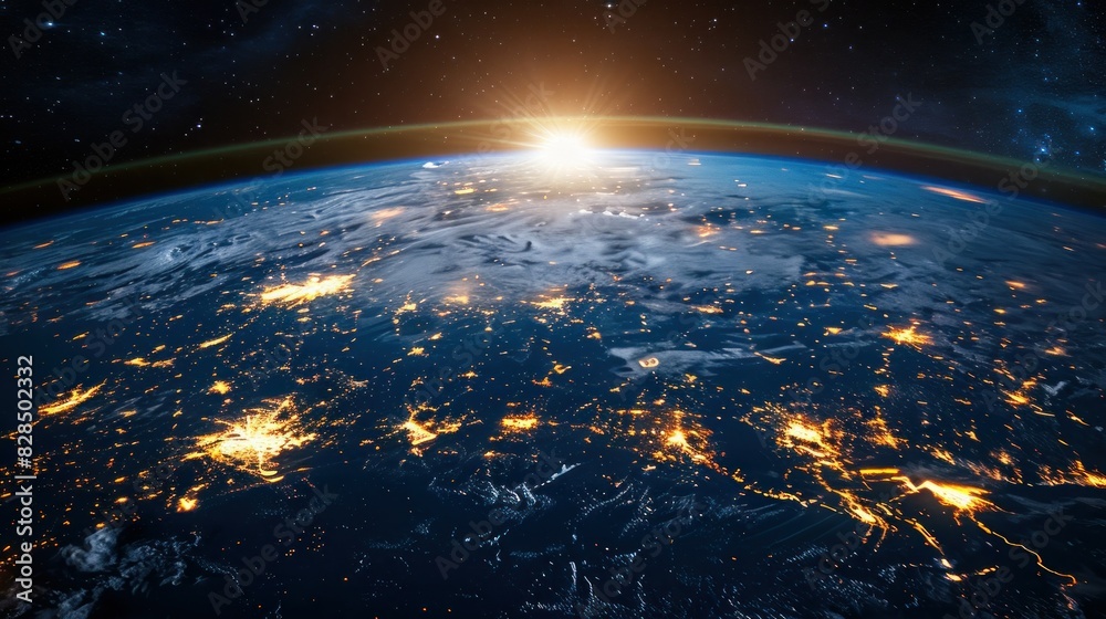 Obraz premium world graphics