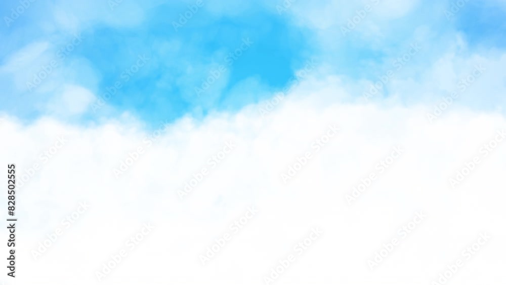 Fly through fluffy white clouds in heavenly 4K cloudscape. Fly through fluffy white clouds in heavenly 4K cloudscape.