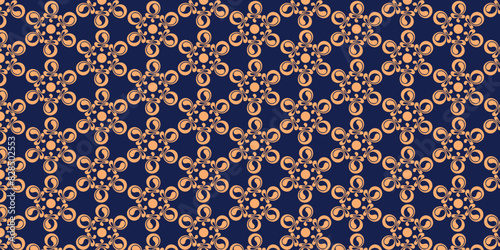 Cool brown pattern on a dark background