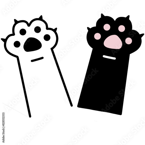 Cat paws