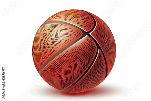Basketball isolated on a white background © Jahid CF 5327702