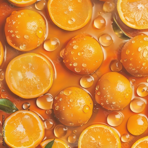 oranges full background