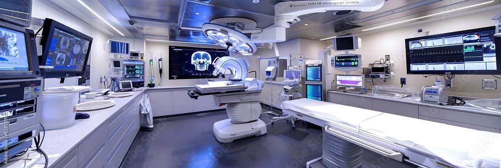 Advanced Robotic Surgery Theater, Minimally Invasive Procedures Guided by AI and High-Resolution Imaging