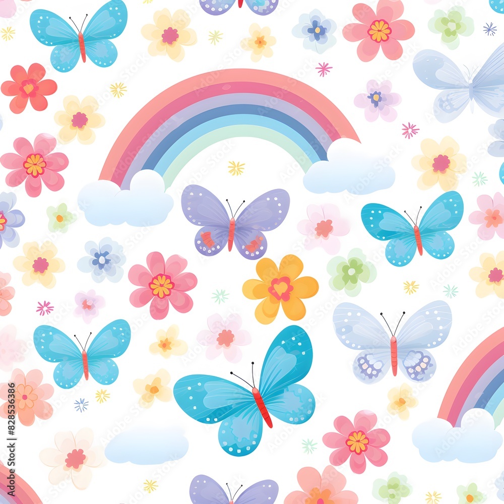 butterfly and flowers butterfly and flowers
