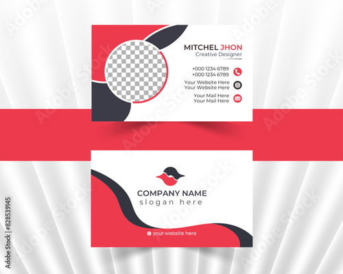  Creative corporate business card design template