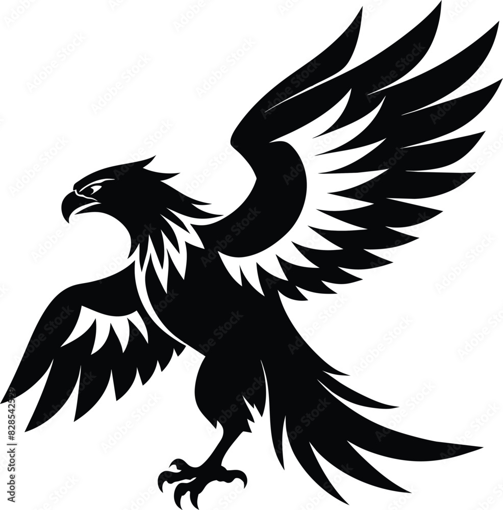 Eagle Silhouette Vector illustration Eagle Silhouette Vector illustration