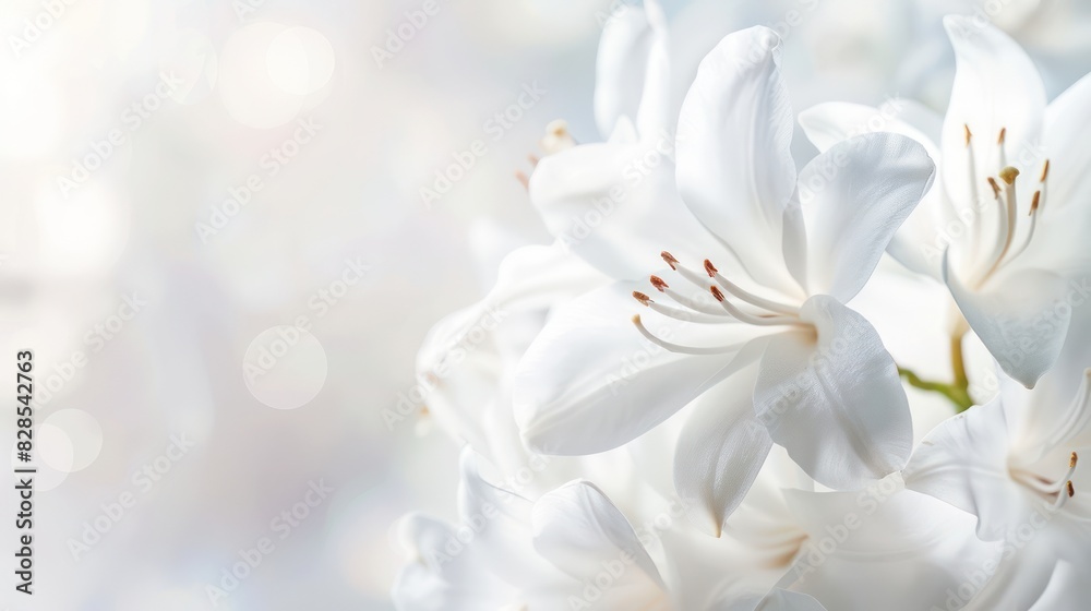 Obraz premium light white background 